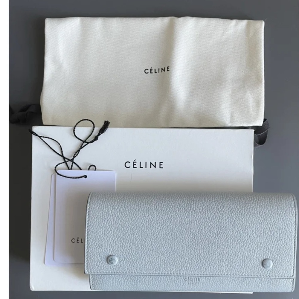 Céline Large Flap Multifunction Wallet